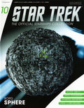 Borg Sphere Model Die Cast Ship (Eaglemoss / Star Trek), rear view