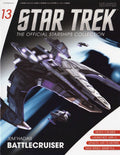 Jem'Hadar Battlecruiser Model Die Cast Ship (Eaglemoss / Star Trek), in display