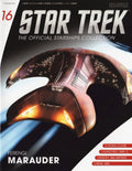 Ferengi Marauder Model Die Cast Ship (Eaglemoss / Star Trek), rear view