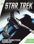 Xindi Insectoid Warship Model Die Cast Ship (Eaglemoss / Star Trek), additional view