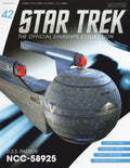 U.S.S. Pasteur NCC-58925 (Olympic-Class) Model Die Cast Ship (Eaglemoss / Star Trek), size reference