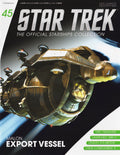 Malon Freighter Model Die Cast Ship (Eaglemoss / Star Trek), size reference