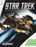 Hirogen Hunter Warship Die-Cast Model (Eaglemoss / Star Trek), size reference