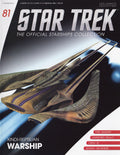 Xindi-Reptilian WarShips Starship Die-Cast Model (Eaglemoss / Star Trek), rear view