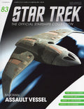 Bajoran Assault Vessel Starship Model SSSUK083 (Eaglemoss / Star Trek), packaging shot