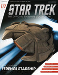 22nd Century Ferengi Starship Model Die Cast Ship (Eaglemoss / Star Trek), size reference