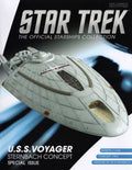 U.S.S. Voyager NCC-73602 (Sternbach concept) Model Diecast Ship BONUS ISSUE (Eaglemoss / Star Trek), packaging shot