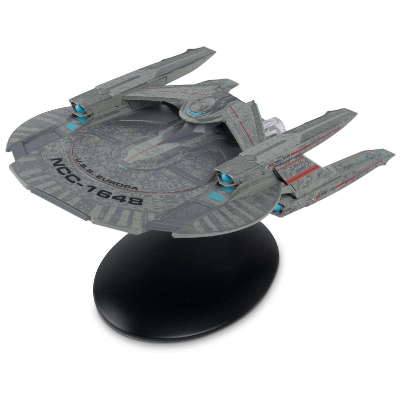 U.S.S. Europa NCC-1648 Discovery Ships Model Diecast Ship (Eaglemoss / Star Trek), alternate view