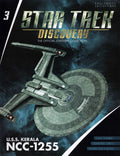 U.S.S. Kerala NCC-1255 (Shepard Class) Discovery Ships Model Diecast Ship (Eaglemoss / Star Trek), packaging shot