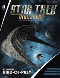 Klingon Bird-Of-Prey Discovery Ships Model Diecast Ship (Eaglemoss / Star Trek), rear view