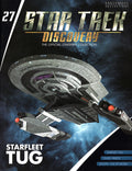 U.S.S. Zimmerman NCC-1616 Starfleet Tug (Helios-class) Discovery Ships Model Diecast Federation Tug Ship (Eaglemos, rear view
