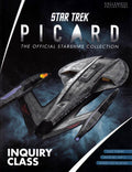 U.S.S. Maui (Inquiry-Class) Model Die Cast Ship Picard Universe (Eaglemoss / Star Trek), in display