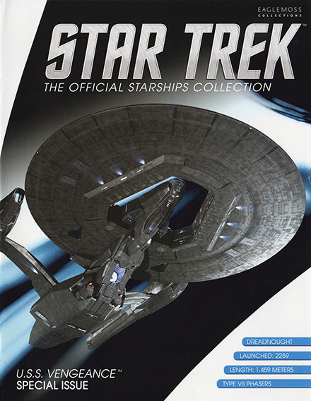 U.S.S. Vengeance Model Diecast Ship SPECIAL ISSUE (Eaglemoss / Star Trek), close-up detail