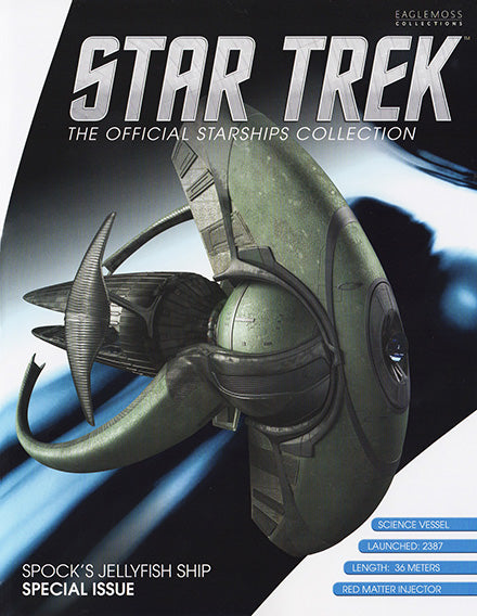 Spock's Jellyfish Model Die Cast Ship SPECIAL ISSUE (Eaglemoss / Star Trek), additional view