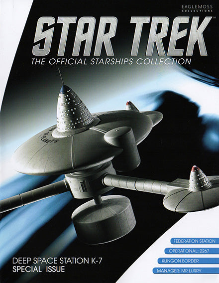 Deep Space Station K7 Model Die Cast Ship SPECIAL ISSUE (Eaglemoss / Star Trek), size reference