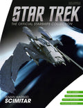Reman Warbird Scimitar Model Diecast Ship SPECIAL ISSUE (Eaglemoss / Star Trek), additional view