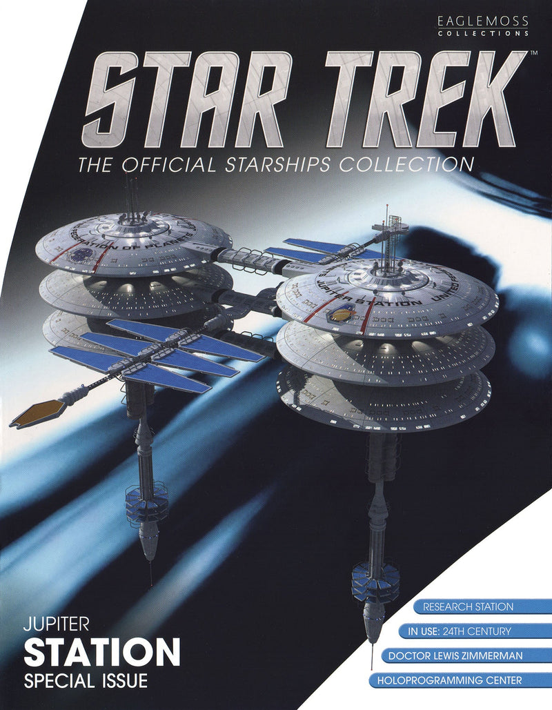 Jupiter Station Model Diecast Ship SPECIAL ISSUE (Eaglemoss / Star Trek), close-up detail