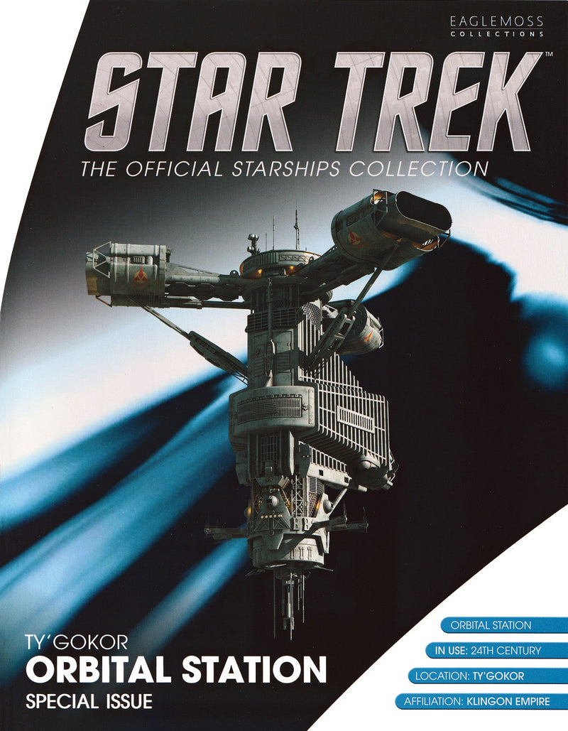 Ty'Gokor Orbital Station Model Diecast Ship SPECIAL ISSUE (Eaglemoss / Star Trek), close-up detail