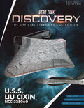 U.S.S. Liu Cixin NCC-325060 (Mars-class) Discovery Model Diecast Ship (Eaglemoss / Star Trek), size reference