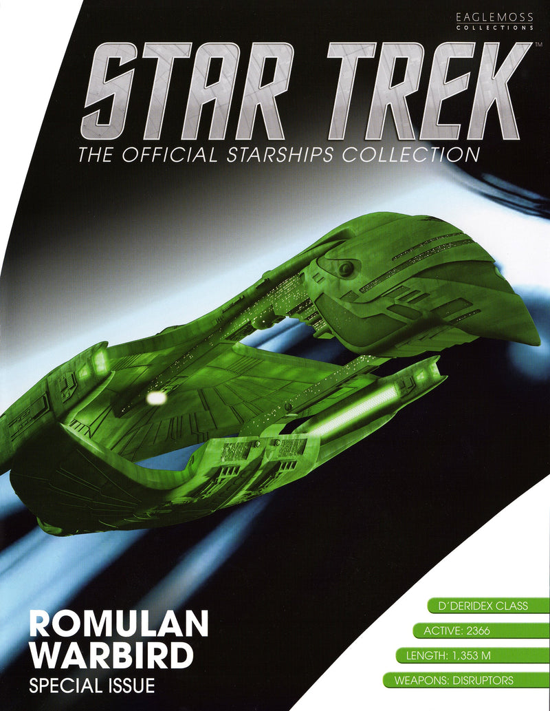 Romulan Warbird XL EDITION Model Diecast Ship (Eaglemoss / Star Trek), product detail