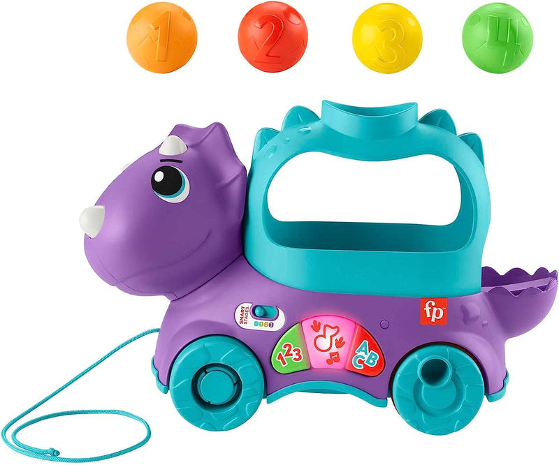 Fisher-Price Poppin' Triceratops Musical Learning Toy