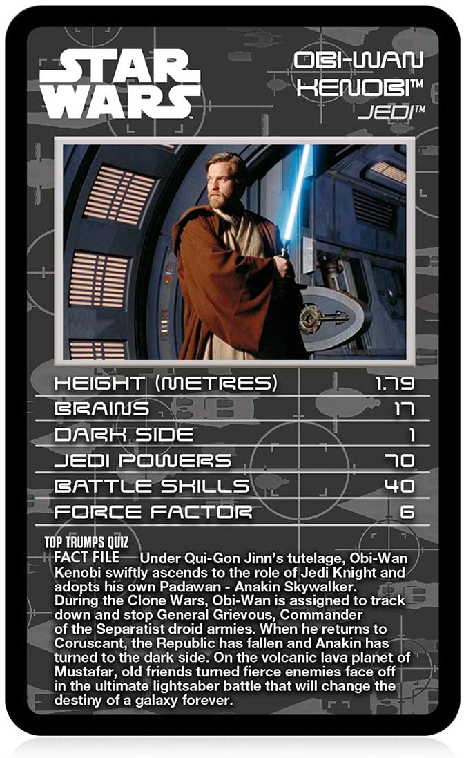 Top Trumps Specials Star Wars Episodes 1-3 Card Game