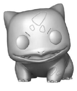Metalic Bulbasaur Pokemon 25th Anniversary Games Funko POP! Vinyl Figure