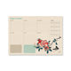 Hokusai A4 Weekly Planner 54 Sheets English Language