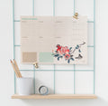 Hokusai A4 Weekly Planner 54 Sheets English Language design detail