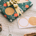Hokusai Japanese Wrapping Paper Set of 2 With Ribbon packaging view