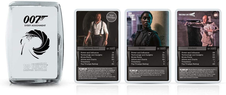 Top Trumps Limited Edition James Bond Every Assignment Card Game