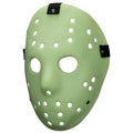 Killer Hockey Goalie Glow in the Dark Injection Mask (Similar to Friday the 13th Jason Mask)