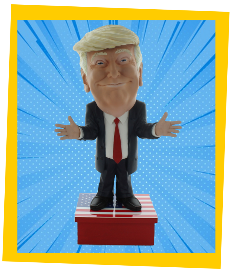 Donald Trump Mimiconz World Leaders 20cm PVC Figurine - Image 2