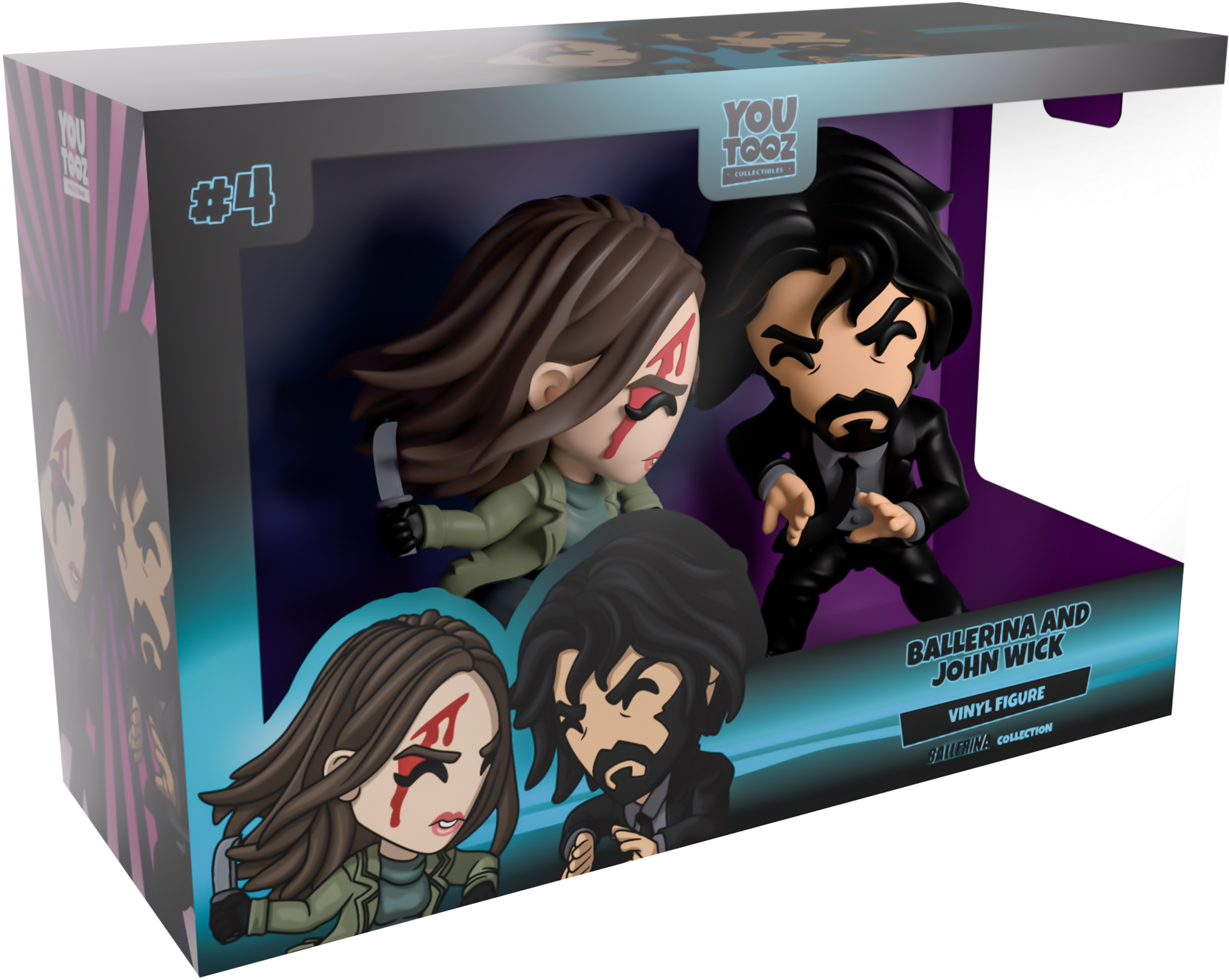 Youtooz Ballerina The Ballerina and John Wick 4.4