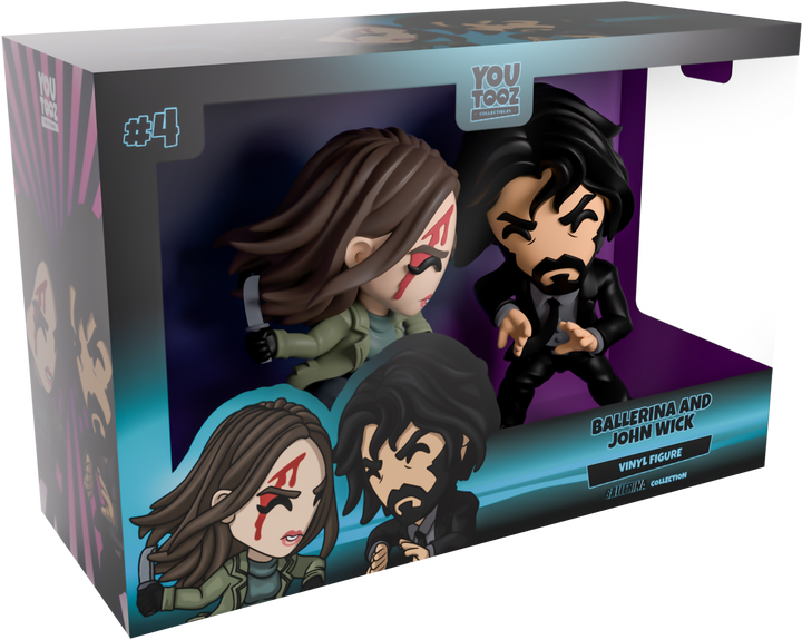 Youtooz Ballerina The Ballerina and John Wick 4.4" Vinyl Figure [Release Date 12/25]