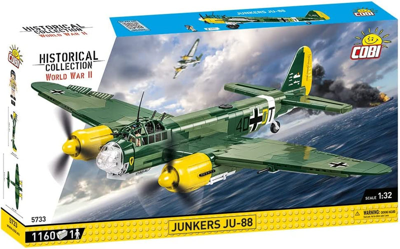 Cobi World War II Junkers Ju 88 (1160 Pieces)