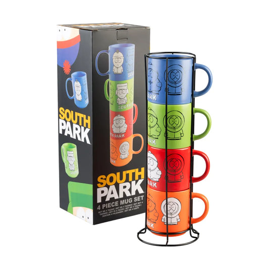 Set of 4 South Park Mugs