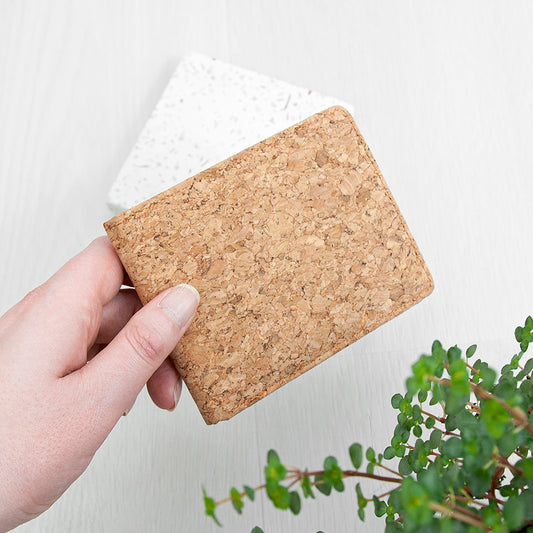 Natural Cork Wallet, alternate view