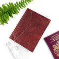 Leaf Leather Passport Cover