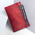 Leaf Leather Minimalist Card Holder