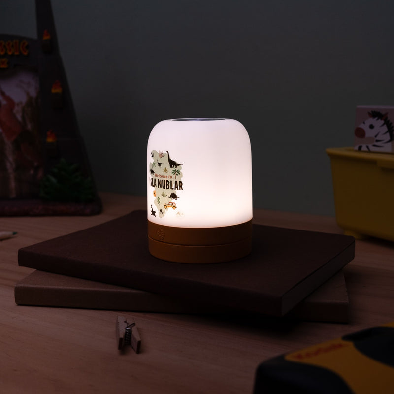 Jurassic Park Rechargeable LED Ambient Lamp side angle