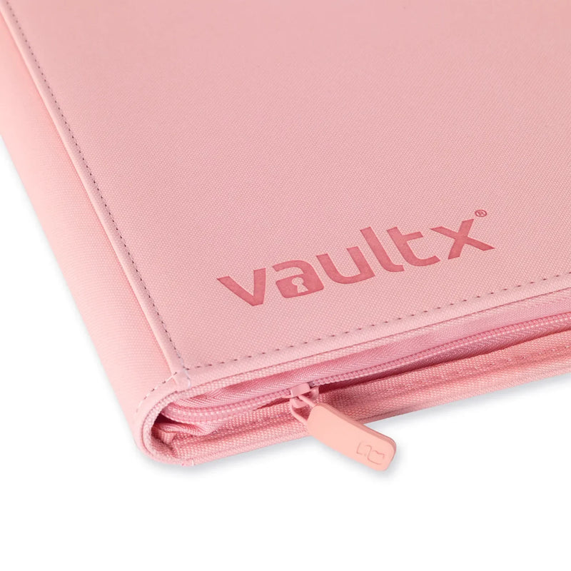 Vault X 12-Pocket Exo-Tec Zip Binder, side angle