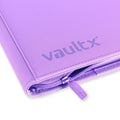Vault X 9-Pocket Exo-Tec Zip Binder, showing reverse