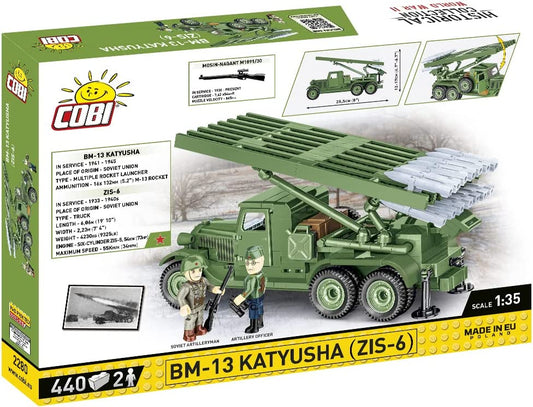 Cobi World War II BM 13 KATYUSHA (ZIS 6) (440 Pieces) - Image 2