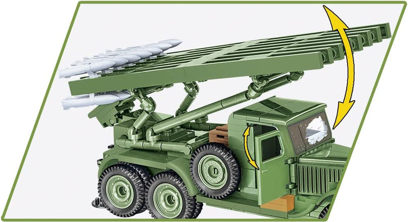 Cobi World War II BM 13 KATYUSHA (ZIS 6) (440 Pieces) - Image 6