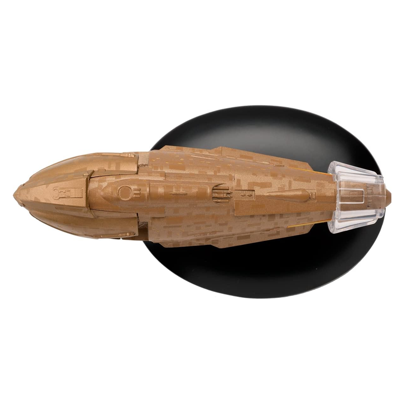 Kazon Predator Class Model Diecast Ship BONUS ISSUE (Eaglemoss / Star Trek), side angle