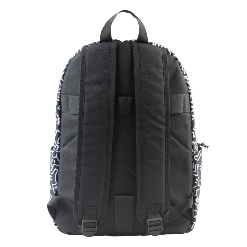 Keith Haring Polyester Backpack With Four Pockets alternate view