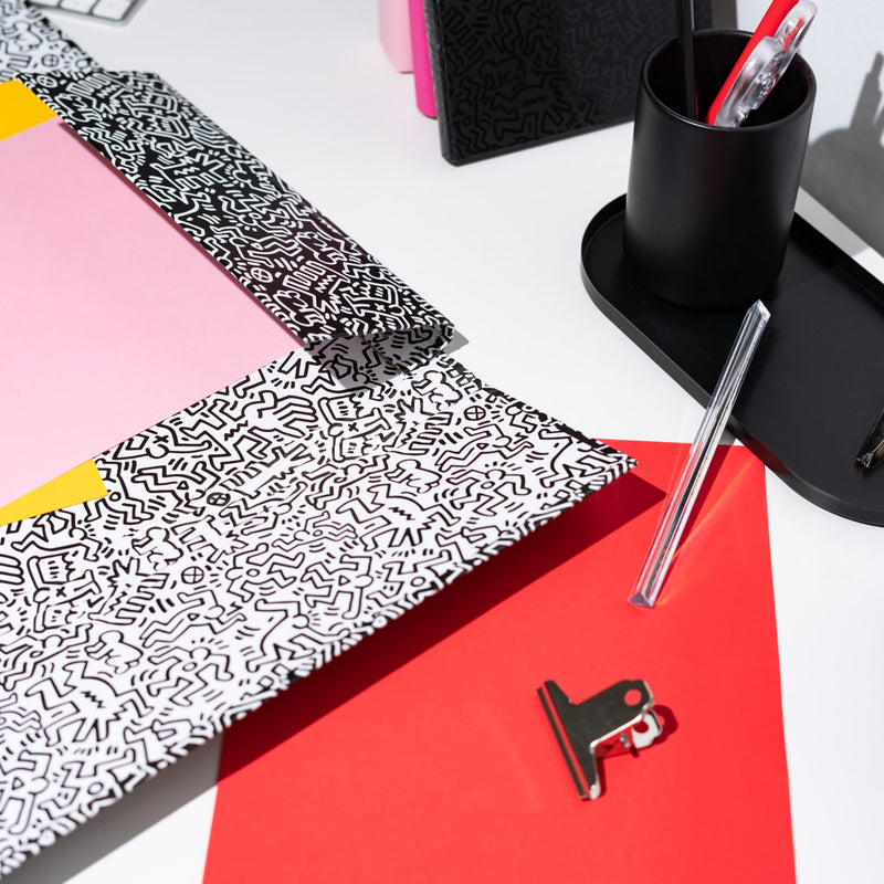 Keith Haring File Folder 34 x 25.5 cm design detail