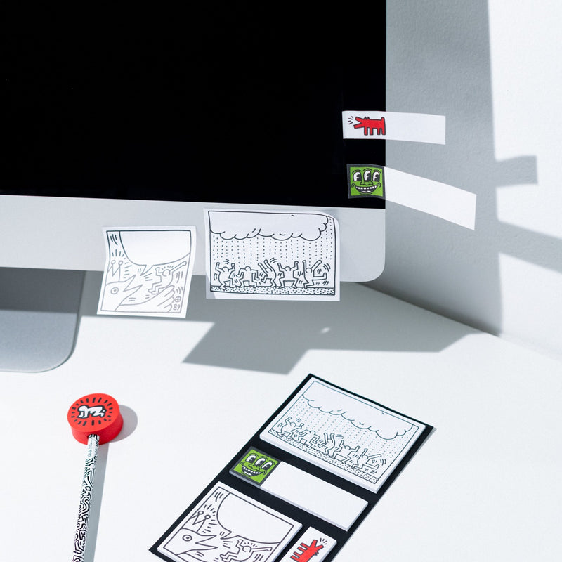 Keith Haring Stationery Set packaging view
