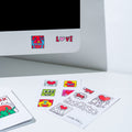 Keith Haring Stationery Set design detail